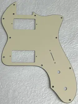 NEW GREAT-FOR FENDER '72 TELECASTER THINLINE PAF STYLE GUITAR PICKGUARD YELLOW