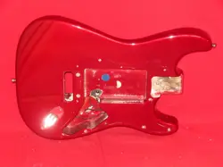 FENDER 1997 USA METALLIC RED AMERICAN STRATOCASTER BODY