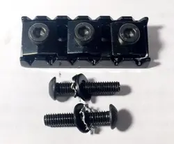 QUALITY LOCKING NUT 42MM BLACK FOR FLOYD ROSE SCHALLER TREMOLO GUITAR BRIDGE