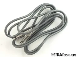 USA FENDER GRAY GUITAR CORD CABLE, STRAT 70TH ANNIVERSARY AV II 1954 STRAT