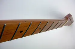 TELECASTER 22 STAINLESS ROUNDED GUITAR NECK/ROAST ,FITS/WARMOTH,FENDER TELE ETC.