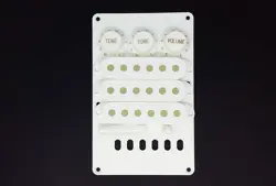 TRUE CUSTOM SHOP� WHITE VINTAGE 6 HOLE ACCESSORY KIT FOR FENDER STRATOCASTER