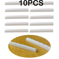 10X BONE NUT FOR FENDER ST ELECTRIC GUITAR 42X3.5X5MM LUTHIER SADDLE