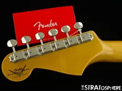 FENDER USA CUSTOM SHOP 1965 C/R STRATOCASTER NECK & TUNERS STRAT ROSEWOOD