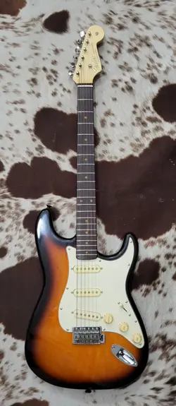 FENDER AMERICAN CLASSIC 60S STRATOCASTER GUITAR BUILD