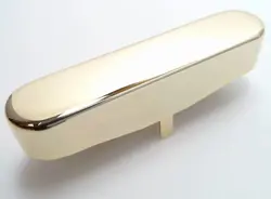TRUE CUSTOM SHOP� GOLD NICKEL SILVER VINTAGE NECK PICKUP COVER FOR FENDER TELE