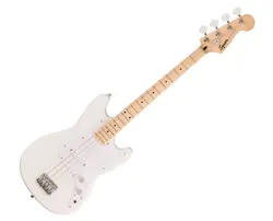 OPEN BOX SQUIER SONIC BRONCO BASS - ARCTIC WHITE W/ MAPLE FINGERBOARD
