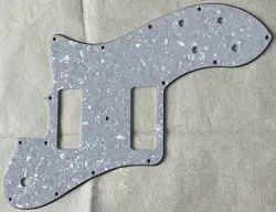 CUSTOM FOR FENDER 72 TELECASTER DELUXE RE-ISSUE P90 GUITAR PICKGUARD WHITE PEARL