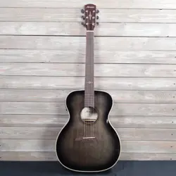 ALVAREZ AFH700WEOB ARTIST FOLK ACOUSTIC-ELECTRIC GUITAR AS IS HEADSTOCK CRACK