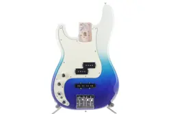 FENDER LEFT HANDED PJ BASS BODY PLAYER PLUS BELAIR BLUE FULLY LOADED
