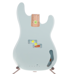 FENDER AMERICAN ORIGINAL 60'S PRECISION BASS BODY DAPHNE BLUE NITRO FINISH