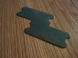 GENUINE FENDER PRECISION BASS BRASS PICKUP SHIELD P BASS GROUND PRECISION BASS