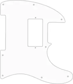 WD CUSTOM PICKGUARD FOR FENDER USA JIM ROOT SIGNATURE TELECASTER #02 WHITE