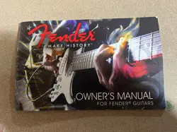 GUITAR MANUAL 2011-2012