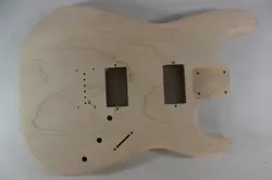 MAPLE HXH HARDTAIL GUITAR BODY - FITS FENDER STRAT STRATOCASTER NECKS J1639