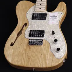 FENDER MADE IN JAPAN TRADITIONAL 70S TELECASTER THINLINE NATURAL WITH GIG BAG