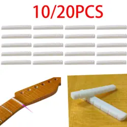 10/20PC BONE NUT FOR FENDER ST ELECTRIC GUITAR 42X3.5X5MM LUTHIER SADDLE