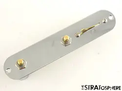 USA FENDER CUSTOM SHOP VINTAGE 51 NOCASTER NOS LOADED CONTROL PLATE W/O KNOBS