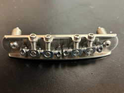 M1 MASTERY OFFSET BRIDGE FOR FENDER JAZZMASTER JAGUAR GUITAR EXCELLENT