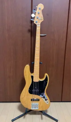FENDER MIJ TRADITIONAL 70S JAZZ BASS VINTAGE NATURAL SAFE PACKING!