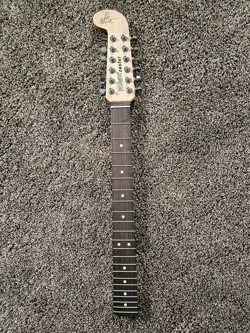WARMOTH '65 REVERSE 12-STRING GUITAR NECK WITH FENDER LOCKING TUNERS