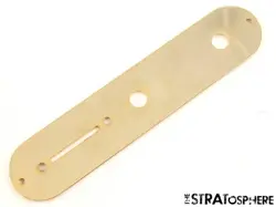 USED GOLD CONTROL PLATE FOR FENDER TELECASTER TELE GUITAR PARTS