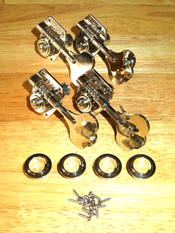 G&L 2007 USA CHROME LOGO ULTRA LITE BASS TUNERS