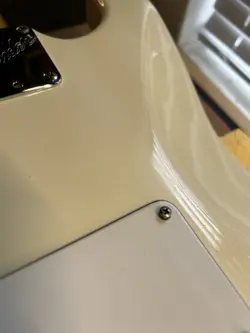 1991 FENDER STRAT PLUS DELUXE OLYMPIC WHITE