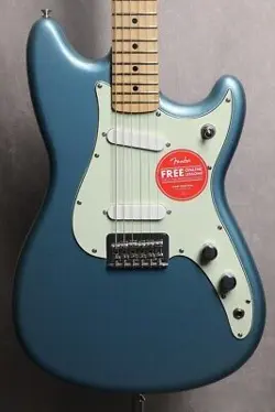 FENDER PLAYER DUO SONIC MAPLE FINGERBOARD TIDEPOOL ELECTRIC GUITAR