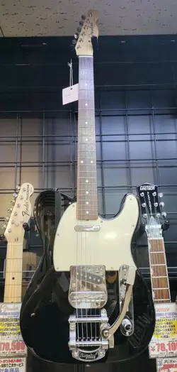 FENDER LIMITED TRADITIONAL 60S TELECASTER BLACK BIGSBY ELECTRIC GUITAR W/GIG BAG