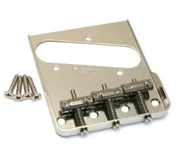 MINT GOTOH COMPENSATING TITANIUM SADDLE BRIDGE FOR FENDER TELE NICKEL TI-TC1S-N