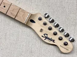 GENUINE FENDER SQUIER TELE NECK W/ TUNING KEYS MAPLE TELECASTER ELECTRIC GUITAR