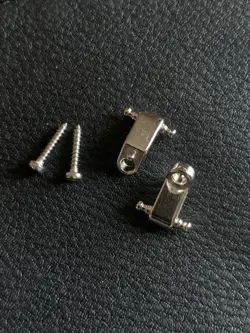 USA SELLER 2X CHROME GUITAR STRING TREE FOR FENDER STANDARD MIM TELE STRAT.