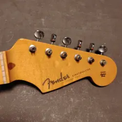 ERIC JOHNSON STRATOCASTER NECK NICE FIGURING CLEAN W/ ORIGINAL TUNERS