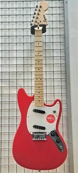 SQUIER BY FENDER SONIC MUSTANG TORINO RED ELECTRIC GUITAR