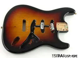 USA FENDER SRV STEVIE RAY VAUGHAN STRATOCASTER BODY SUNBURST 3TS