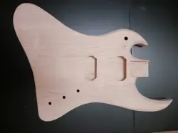 ALDER BURNS IMPERIAL STRAT SG STYE GUITAR BODY FITS FENDER NECK  DISCOUNTED