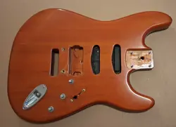 PARTS REPAIR FENDER SQUIER SATIN TRANS FAT STAT GUITAR BODY HONEY STRATOCASTER