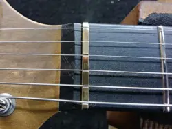 3 BRASS 3 ALUMINUM NUT BLANKS FENDER STRATOCASTER P BASS JAZZ UNIVERSAL