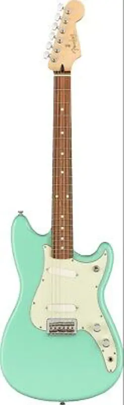 FENDER PLAYER DUO SONIC PAU FERRO FINGERBOARD SEAFOAM GREEN ELECTRIC GUITAR