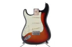 FENDER LEFT HANDED STRATOCASTER BODY PLAYER PLUS 3 TONE SUNBURST FULLY LOADED