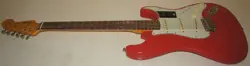 FENDER AMERICAN VINTAGE II 1961 STRATOCASTER ELECTRIC GUITAR - FIESTA RED (0110250840)