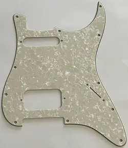 GUITAR PICKGUARD FOR FENDER US 11 SCREW HOLE HS REPLACEMENT IVORY WHITE PEARL