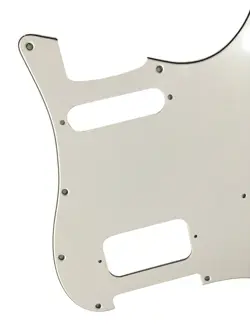 WHITE PICKGUARD GUITAR