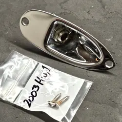 2003 FENDER USA HIGHWAY ONE OUTPUT JACK W/ SCREWS ELECTRIC STRAT GUITAR RELIC?