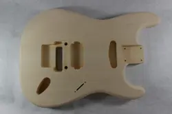 BASSWOOD HXS GUITAR BODY - FITS FENDER STRAT STRATOCASTER NECK FLOYD ROSE J1347
