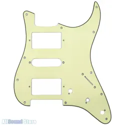 3-PLY MINT GREEN HSH PICKGUARD FOR HUMBUCKER FENDER STRATOCASTER STRAT USA/MIM