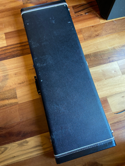 G&L G&G HARD CASE BLACK TOLEX BLACK LINING FOR FENDER STRAT TELE ASAT