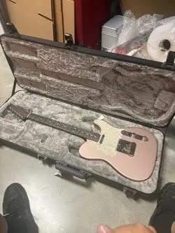 2019 FENDER AMERICAN  TELECASTER ROSEWOOD NECK - ROSE PINK GUITAR