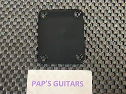 NEW BLACK STRAT/TELE NECK PLATE